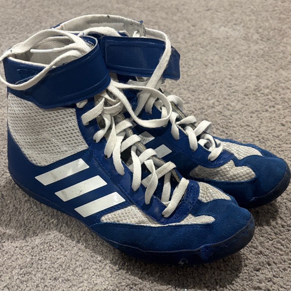 adidas Kids Shoes - Blue and White
